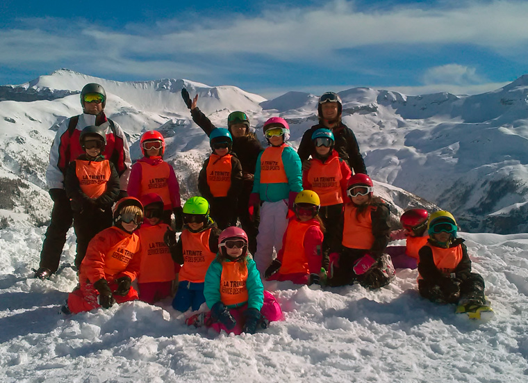 Séjours au ski 2018 : les enfants à Auron