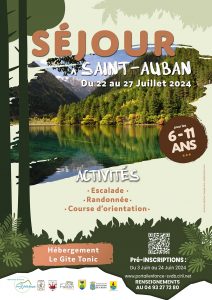 sejour saint auban 2024