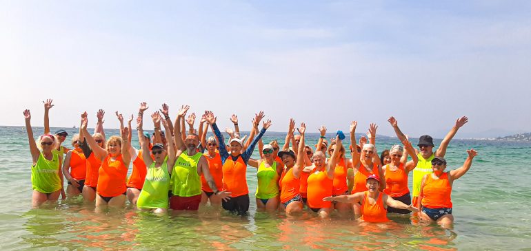 Longe-côte : un bain d’énergie et de convivialité pour les seniors du territoire